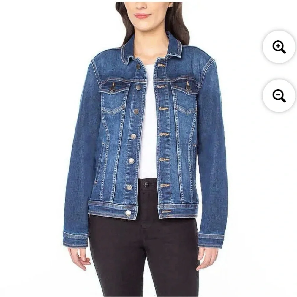 Well Worn Danish Jacket -Women's M
Med Dark Wash - Picture 7 of 9